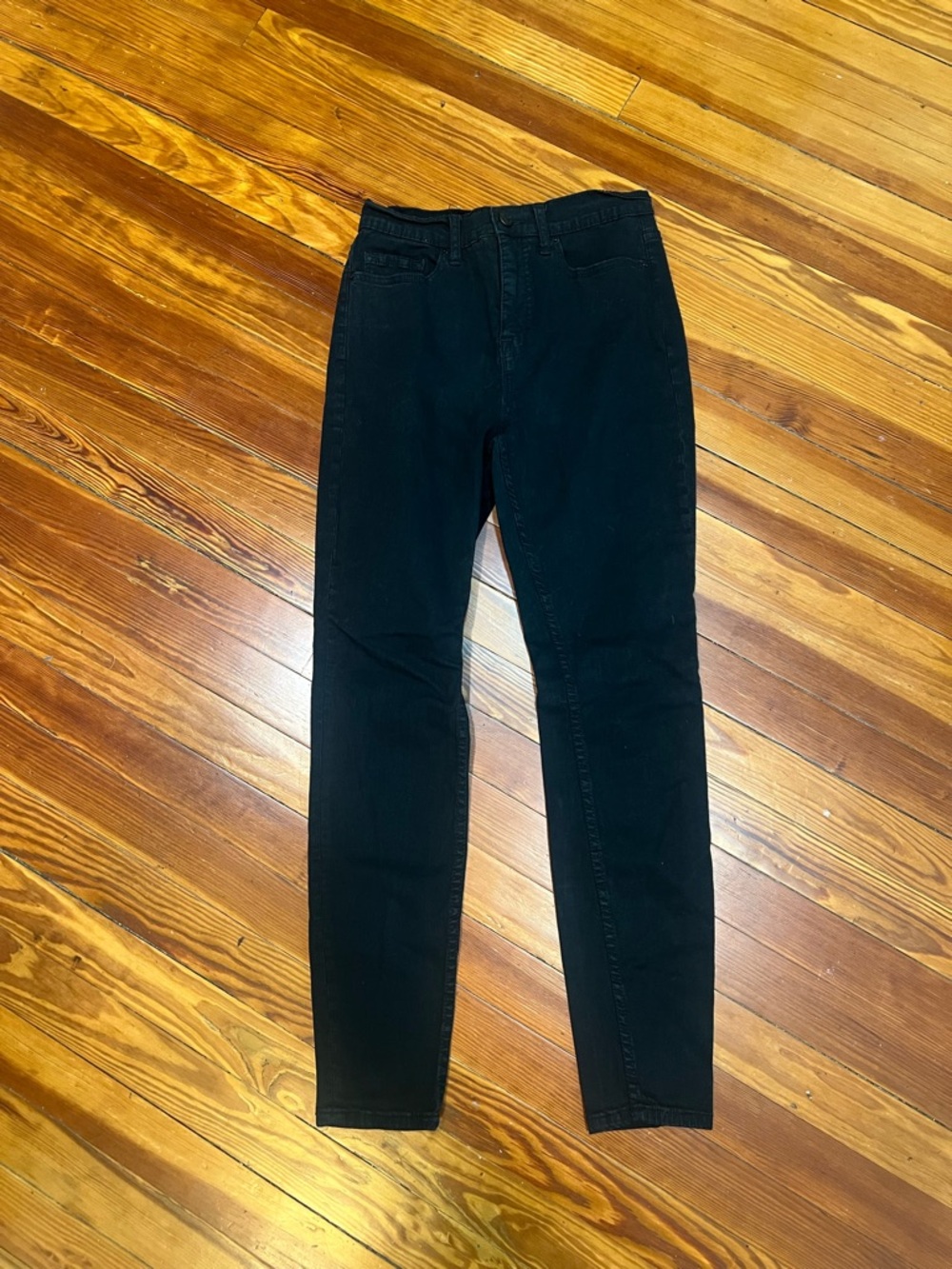 BDG Black High-Rise Skinny Jeans